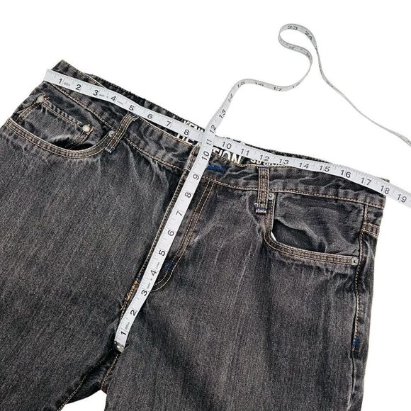 Kenneth Cole Reaction gray straight jeans size 36x32 - Picture 5 of 8